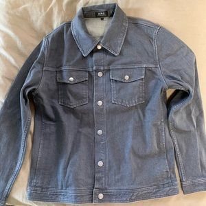 APC Men’s Gray Jean Jacket